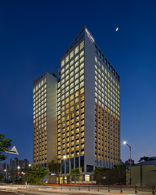 동탄스타즈프리미어호텔 전경